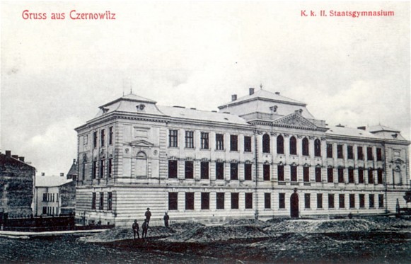 Image - The Ukrainian Gymnasium in Chernivtsi (early 20th century).
